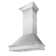 ZLINE Designer Series DuraSnow® Wall Mount Range Hood - 8656S - The Home Selection