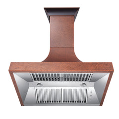 ZLINE Designer Series Hand-Hammered Copper Finish Wall Range Hood - 8632H - The Home Selection