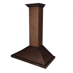 ZLINE Designer Series Hand-Hammered Wall Mount Range Hood - 8KBH - The Home Selection