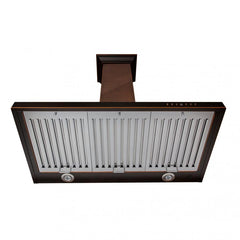 ZLINE Designer Series Hand-Hammered Wall Mount Range Hood - 8KBH - The Home Selection
