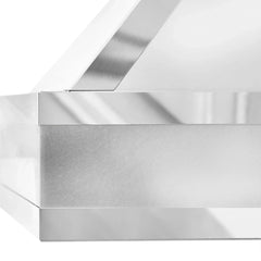 ZLINE Designer Series Wall Mount Range Hood in DuraSnow® Stainless Steel with Mirror Accents (655MR) - The Home Selection