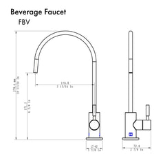 ZLINE Drink Faucet FBV-BN - The Home Selection