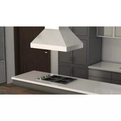 ZLINE Ducted Island Mount Range Hood in Stainless Steel (597i) - The Home Selection