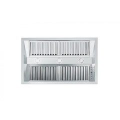 ZLINE Ducted Island Mount Range Hood Insert in Stainless Steel - 721i - The Home Selection