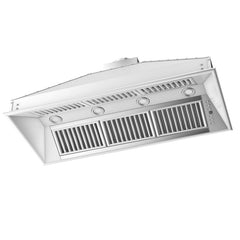 ZLINE Ducted Island Mount Range Hood Insert in Stainless Steel - 721i - The Home Selection