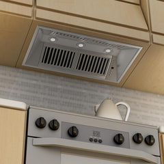 ZLINE Ducted Wall Mount Range Hood Insert in Outdoor Approved Stainless Steel - 721-304 - The Home Selection