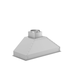 ZLINE Ducted Wall Mount Range Hood Insert in Stainless Steel - 698 - The Home Selection