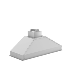 ZLINE Ducted Wall Mount Range Hood Insert in Stainless Steel - 698 - The Home Selection