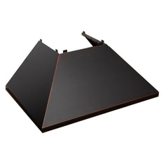 ZLINE Ducted ZLINE DuraSnow Stainless Steel® Range Hood with Oil Rubbed Bronze Shell (8654ORB) - The Home Selection