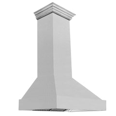 ZLINE DuraSnow® Stainless Steel Range Hood with DuraSnow® Shell - 8654SN - The Home Selection
