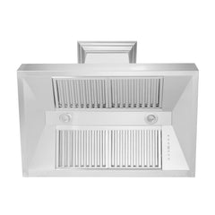 ZLINE DuraSnow® Stainless Steel Range Hood with DuraSnow® Shell - 8654SN - The Home Selection