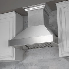 ZLINE DuraSnow® Stainless Steel Range Hood with DuraSnow® Shell - 8654SN - The Home Selection