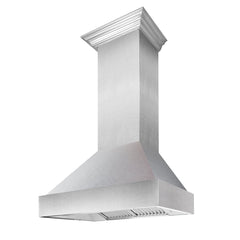 ZLINE DuraSnow® Stainless Steel Range Hood with DuraSnow® Shell - 8654SN - The Home Selection