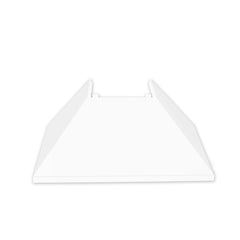 ZLINE DuraSnow® Stainless Steel Range Hood With White Matte Shell - 8654WM - The Home Selection