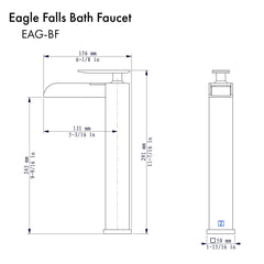 ZLINE Eagle Falls Bath Faucet - EAG-BF - The Home Selection
