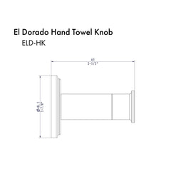 ZLINE El Dorado Towel Hook ELD-HK - The Home Selection