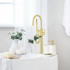 ZLINE Emerald Bay Bath Tub Filler in Brushed Nickel (EMBY-BTF) - The Home Selection