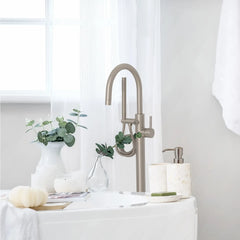 ZLINE Emerald Bay Bath Tub Filler in Brushed Nickel (EMBY-BTF) - The Home Selection