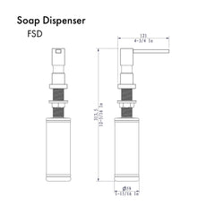 ZLINE Faucet Soap Dispenser - FSD - The Home Selection