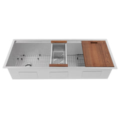 ZLINE Garmisch Undermount Single Bowl Stainless Steel Kitchen Sink - SLS-43 - The Home Selection