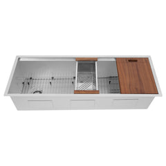 ZLINE Garmisch Undermount Single Bowl Stainless Steel Kitchen Sink - SLS-45 - The Home Selection