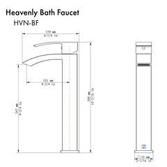 ZLINE Heavenly Bath Faucet in Chrome, HVN-BF-CH - The Home Selection