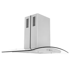 ZLINE Island Mount Range Hood in Stainless Steel & Glass - GL5i - The Home Selection