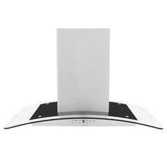ZLINE Island Mount Range Hood in Stainless Steel & Glass - GL5i - The Home Selection