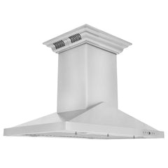 ZLINE Island Mount Range Hood in Stainless Steel with Built-in CrownSound Bluetooth Speakers - GL1iCRN-BT - The Home Selection