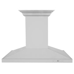 ZLINE Island Mount Range Hood in Stainless Steel with Built-in CrownSound Bluetooth Speakers - GL2iCRN-BT - The Home Selection