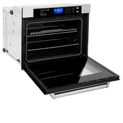 ZLINE Kitchen Package with 36" Stainless Steel Rangetop and 30" Single Wall Oven - 2KP-RTAWS36 - The Home Selection