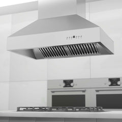 ZLINE Outdoor Approved Island Mount Range Hood in Stainless Steel - 697i-304 - The Home Selection