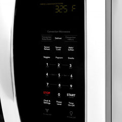 ZLINE Over the Range Convection Microwave Oven in Black Stainless Steel with Modern Handle and Sensor Cooking, MWO-OTR-30-BS - The Home Selection