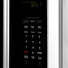 ZLINE Over the Range Convection Microwave Oven in Stainless Steel with Traditional Handle and Sensor Cooking, MWO-OTR-H-30 - The Home Selection