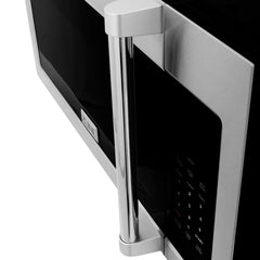 ZLINE Over the Range Convection Microwave Oven in Stainless Steel with Traditional Handle and Sensor Cooking, MWO-OTR-H-30 - The Home Selection