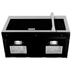 ZLINE Over the Range Convection Microwave Oven in Stainless Steel with Traditional Handle and Sensor Cooking, MWO-OTR-H-30 - The Home Selection