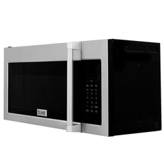 ZLINE Over the Range Convection Microwave Oven in Stainless Steel with Traditional Handle and Sensor Cooking, MWO-OTR-H-30 - The Home Selection