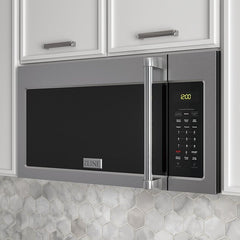 ZLINE Over the Range Convection Microwave Oven in Stainless Steel with Traditional Handle and Sensor Cooking, MWO-OTR-H-30 - The Home Selection