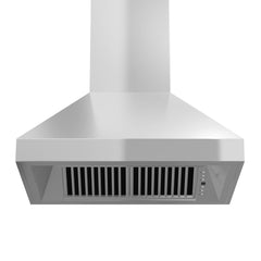 ZLINE Professional Convertible Vent Wall Mount Range Hood in Stainless Steel - 597 - The Home Selection