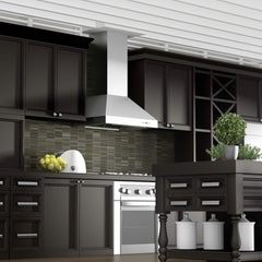 ZLINE Professional Convertible Vent Wall Mount Range Hood in Stainless Steel - 697 - The Home Selection