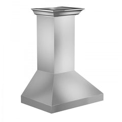 ZLINE Professional Convertible Vent Wall Mount Range Hood in Stainless Steel with Crown Molding - 597CRN - The Home Selection