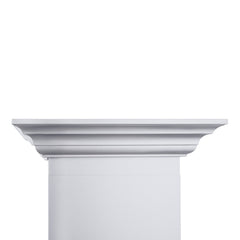 ZLINE Professional Convertible Vent Wall Mount Range Hood in Stainless Steel with Crown Molding - 667CRN - The Home Selection