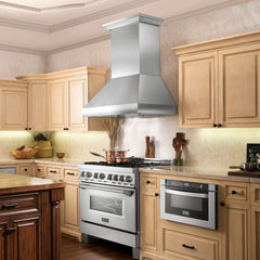 ZLINE Professional Ducted Wall Mount Range Hood in Stainless Steel - 687 - The Home Selection