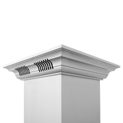 ZLINE Professional Wall Mount Range Hood in Stainless Steel with Built-in CrownSound Bluetooth Speakers - 597iCRN-BT - The Home Selection
