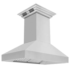 ZLINE Professional Wall Mount Range Hood in Stainless Steel with Built-in CrownSound Bluetooth Speakers - 597iCRN-BT - The Home Selection