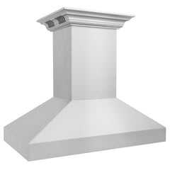 ZLINE Professional Wall Mount Range Hood in Stainless Steel with Built-in CrownSound Bluetooth Speakers - 597iCRN-BT - The Home Selection