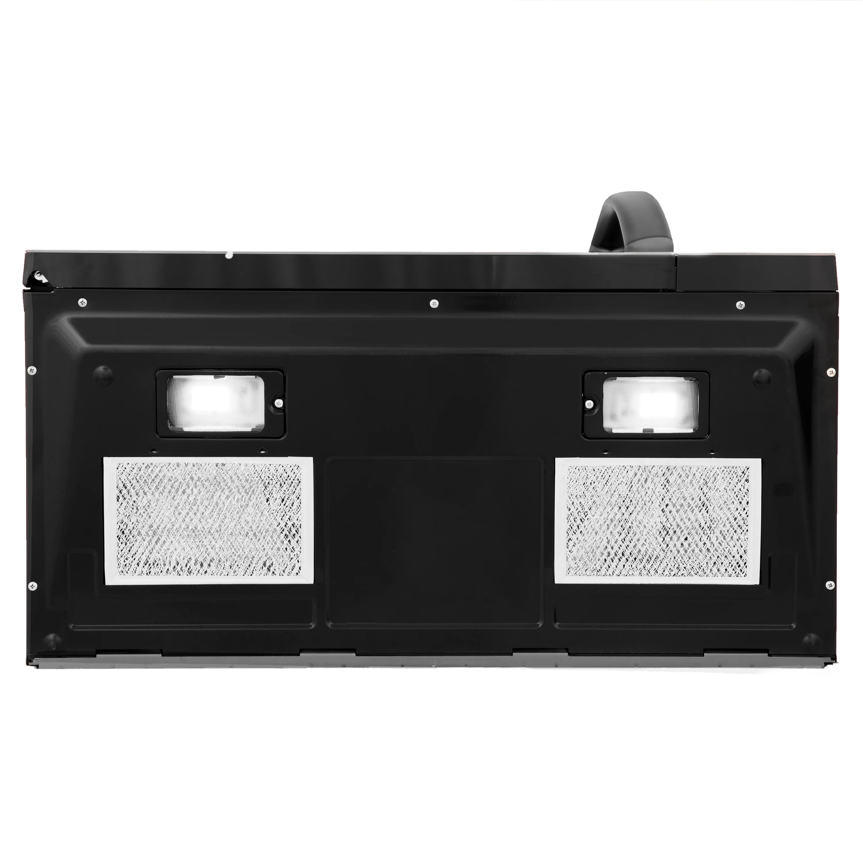 ZLINE Recirculating Over the Range Convection Microwave Oven with Charcoal Filters in Black Stainless Steel - MWO-OTRCF-30-BS - The Home Selection