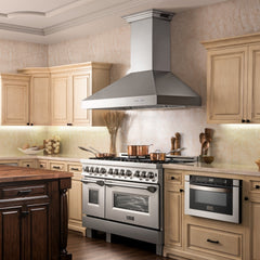 ZLINE Stainless Steel Wall Range Hood with Built-in CrownSound® Bluetooth Speakers - 667CRN-BT - The Home Selection