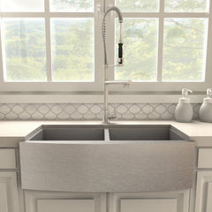 ZLINE Van Gogh Kitchen Faucet in Brushed Nickel, VNG-KF-BN - The Home Selection