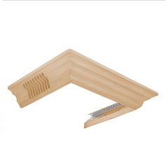 ZLINE Vented Crown Molding Profile 6 for Wall Mount Range Hood - CM6V-KBUF - The Home Selection